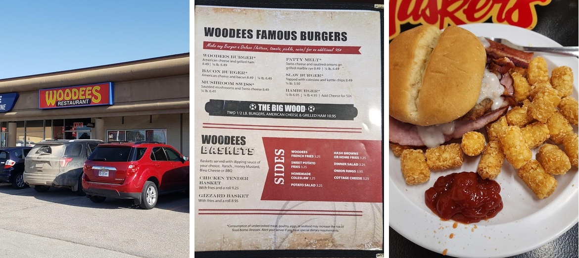 Woodees Menu