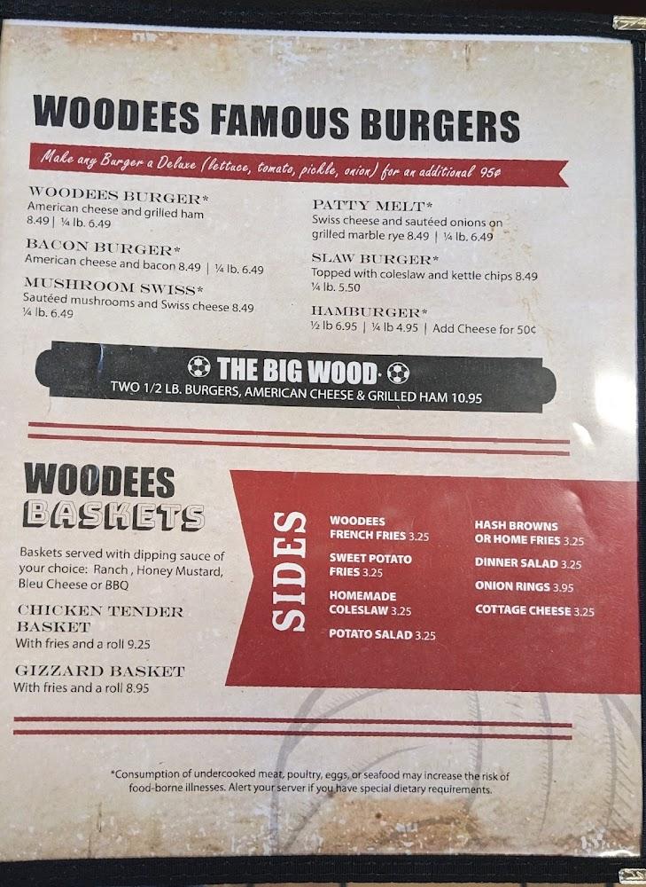 Woodees Menu image 1