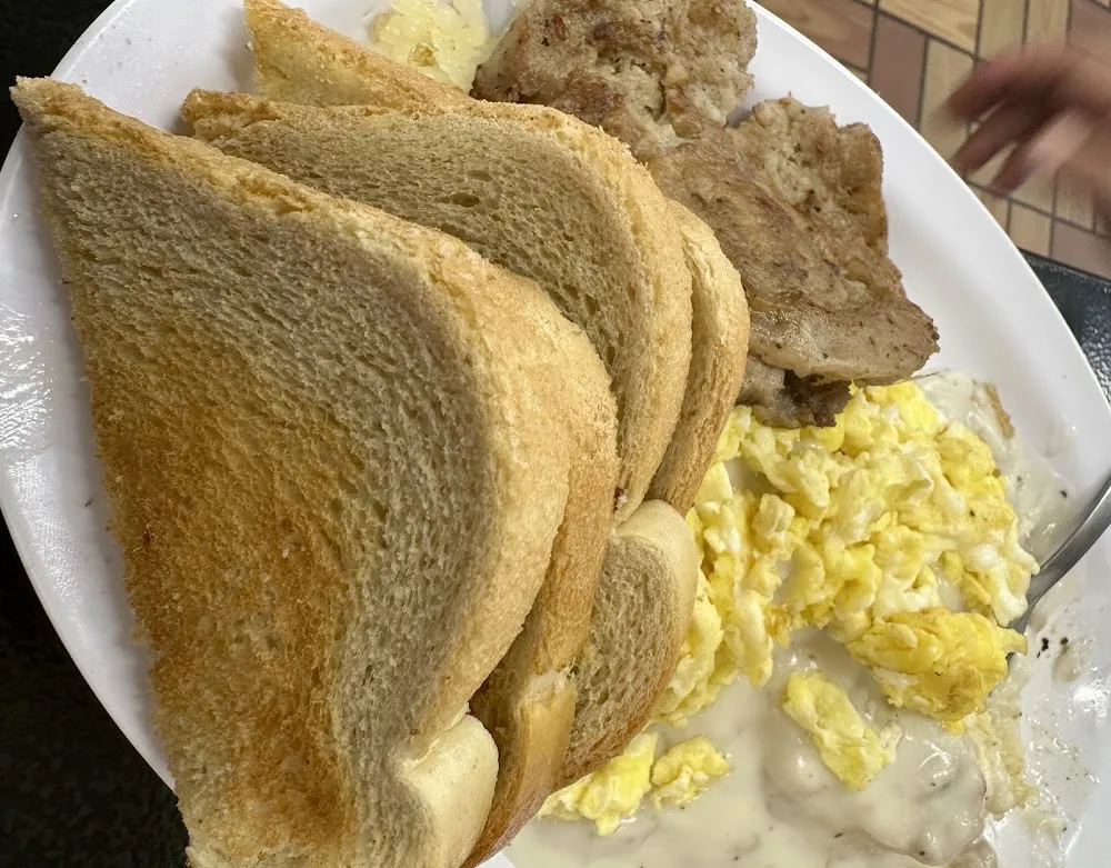 Toast Eggs Sausage